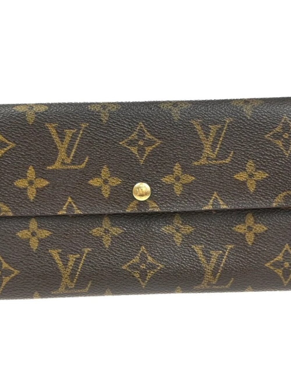 LOUIS VUITTON Porte Monnaie Credit Long Bifold Wallet Monogram BN M61725 02KD075